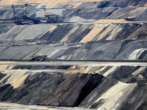 Une mine de charbon allemande occupée par des militants écologistes