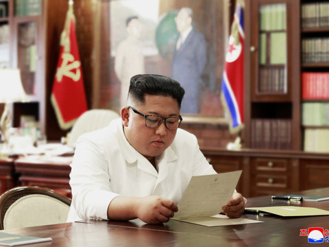 Kim dit avoir reçu une lettre 