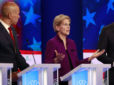 Warren domine le premier débat démocrate pour la Maison-Blanche