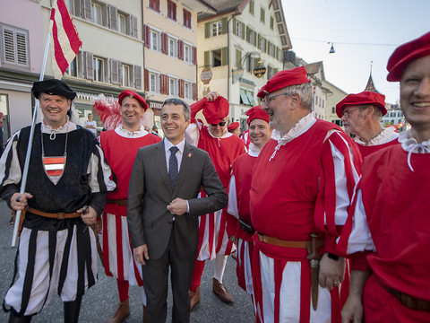La bataille de Sempach commémore ses 633 ans avec Ignazio Cassis