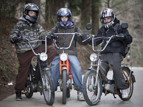 Un cyclomoteur est bel et bien un véhicule à moteur