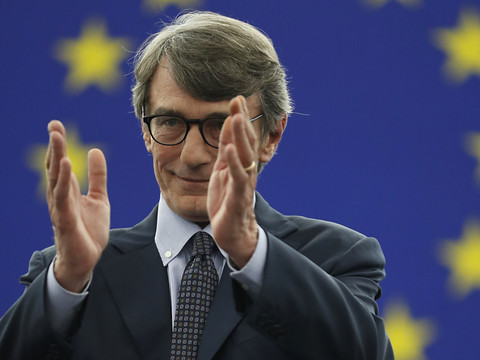 L'Italien David Sassoli élu président du Parlement européen