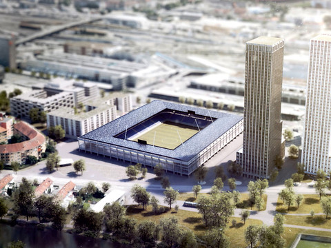 Exit le stade du Hardturm, voici la 