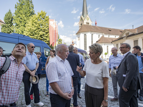 Fin de l'excursion annuelle du gouvernement en terres nidwaldiennes