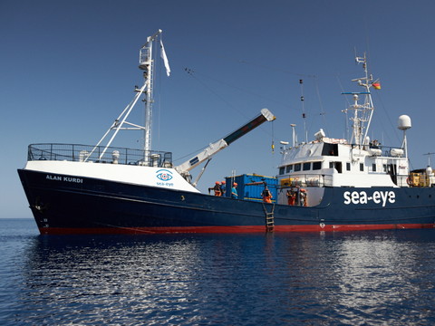 Nouvelle opération de secours de l'Alan Kurdi au large de la Libye