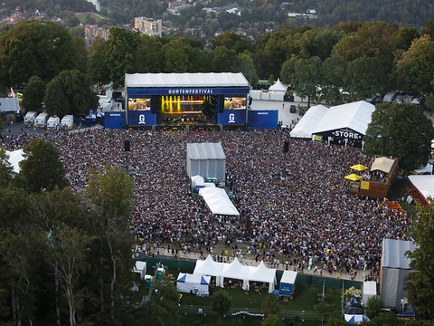 Festival du Gurten: 76'000 spectateurs en quatre jours