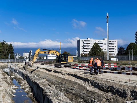 Nette hausse des dépenses de construction en Suisse en 2018