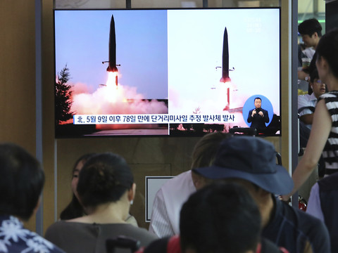 Les missiles nord-coréens lancés jeudi, 