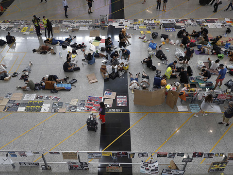 Manifestations à Hong Kong: actes 