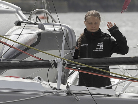 Greta Thunberg met le cap sur New York à bord d'un voilier zéro carbone