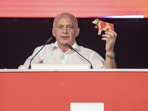 Le président de l'UDC mobilise ses troupes