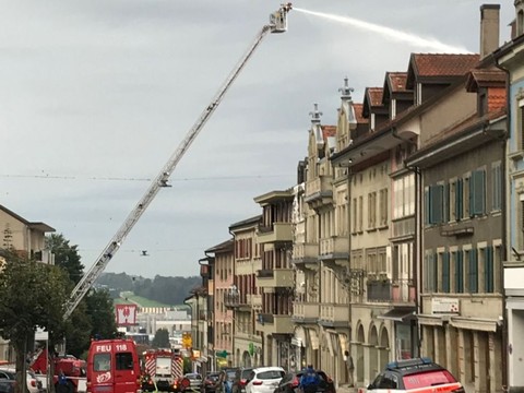 Une personne décède dans un incendie à Romont (FR)