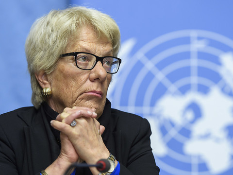 Prix Courage Lifetime Award à Carla Del Ponte