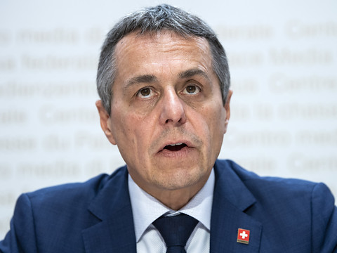 Ignazio Cassis s'inquiète d'un risque de guerre au Moyen-Orient