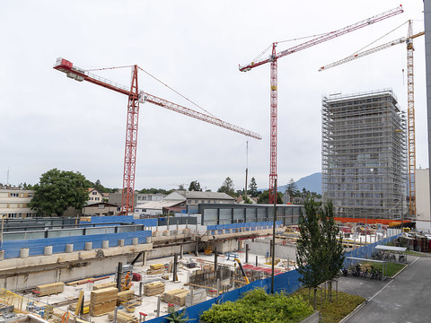 La région lémanique, eldorado suisse des nouvelles constructions