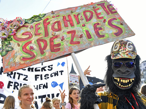 Forte mobilisation en faveur du climat à Zurich