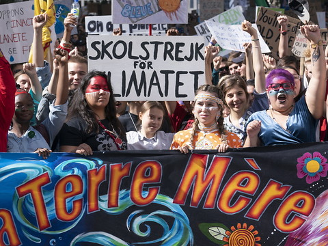 Plusieurs millions de jeunes dans les rues du monde pour le climat