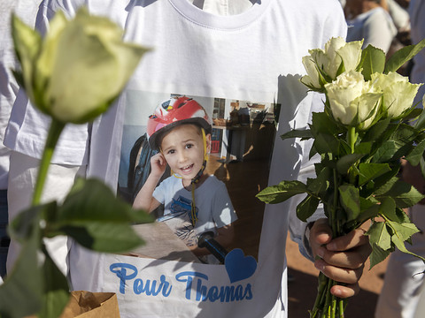 Des centaines de personnes marchent pour le petit Thomas