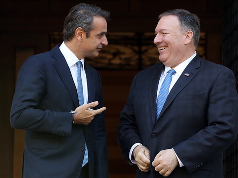 Mike Pompeo à Athènes pour signer un accord de défense
