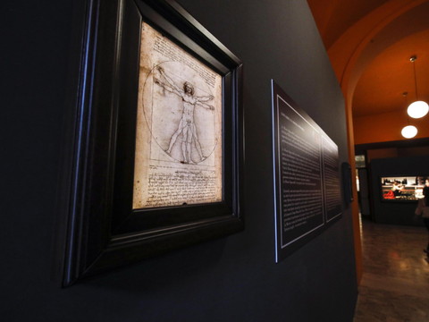 Exposition De Vinci: l'Italie suspend le prêt de l'Homme de Vitruve