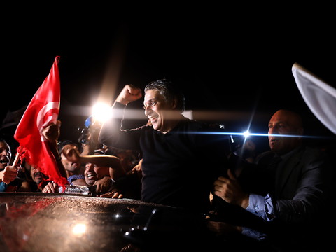 Le parti tunisien d'inspiration islamiste Ennahdha en tête