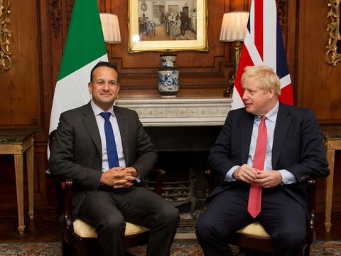 Brexit: Johnson et son homologue irlandais entrevoient un 