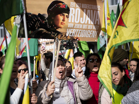 Manifestations en Suisse et en Europe contre l'offensive turque
