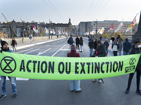 Extinction Rebellion: un mouvement non-violent parce qu'organisé