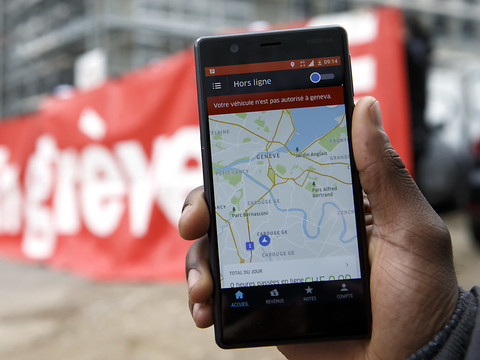 Genève prononce une interdiction d'activité à l'encontre d'Uber