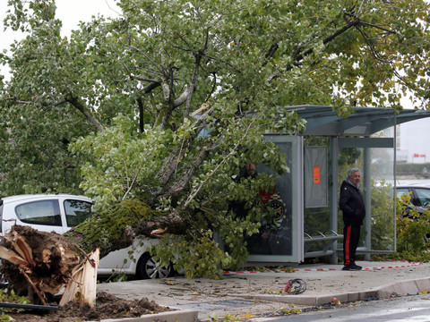 Tempête Amélie en France: 140'000 foyers sans électricité