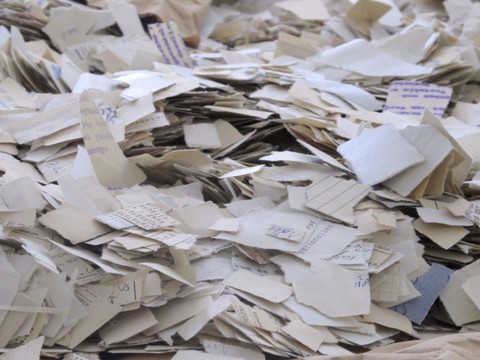 La reconstitution herculéenne des documents détruits par la Stasi