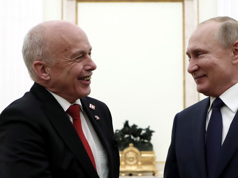Ueli Maurer et Poutine s'accordent pour renforcer leur coopération