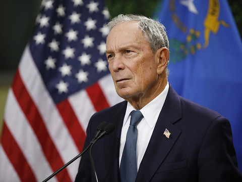 L'ex-maire de New York Bloomberg candidat à la Maison Blanche