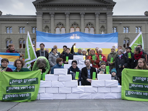 Plus de 112'000 signatures pour l'initiative pour les glaciers
