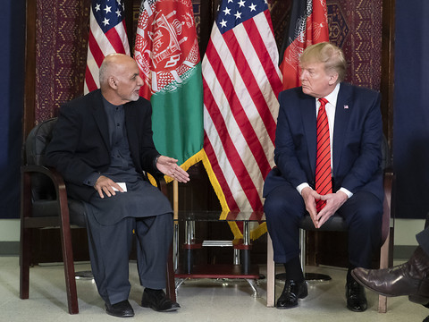 Visite surprise de Donald Trump en Afghanistan