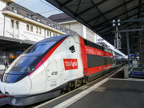 Plus qu'un TGV par jour entre la Suisse et Paris