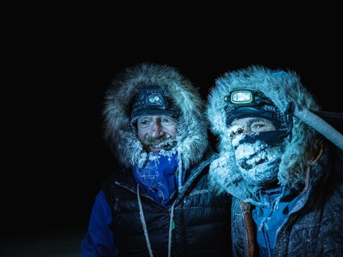 Mike Horn et Børge Ousland bouclent une expédition difficile