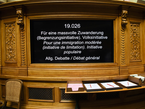 Le Parlement rejette l'initiative de l'UDC sur la libre circulation