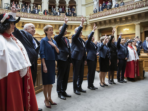 Election du Conseil fédéral: 