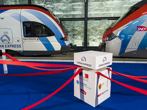 Le Léman Express officiellement inauguré après cent ans d'attente