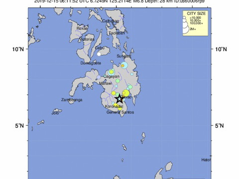 Séisme aux Philippines: un mort, une soixantaine de blessés