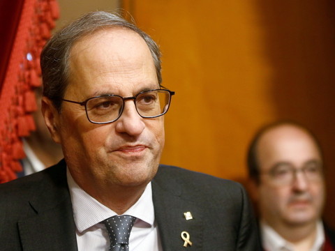 Un tribunal espagnol révoque le président indépendantiste de Catalogne