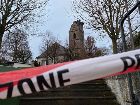 Église d'Herzogenbuchsee (BE) fortement endommagée