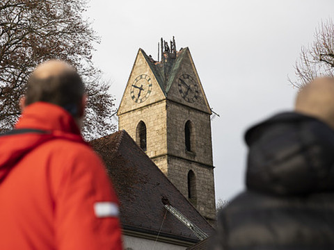 Eglise d'Herzogenbuchsee (BE): dégâts estimés à plus d'un million