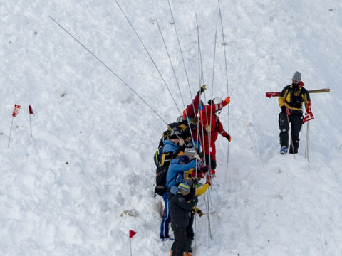 Six personnes emportées à Andermatt (UR), dont deux blessés légers