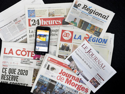 Vaud veut aider à la presse à hauteur de 6,2 millions de francs