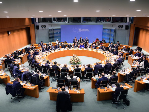 Accord à Berlin sur le respect de l'embargo de l'ONU sur les armes