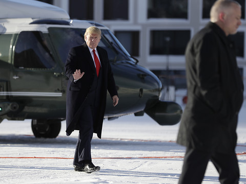 Donald Trump est arrivé à Davos, discours attendu au WEF
