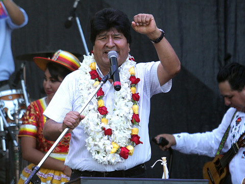 Evo Morales officiellement candidat au Sénat