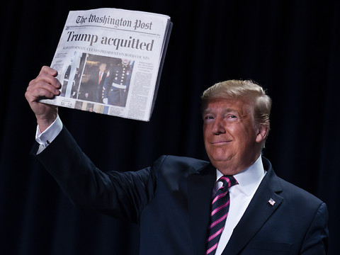 Acquitté mais amer, Trump exulte et se déchaîne